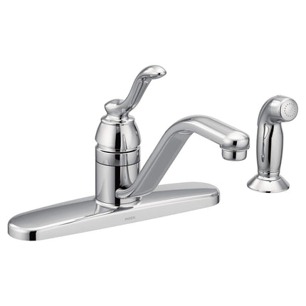 Grifo de cocina Moen 7051 cromado de un solo mando