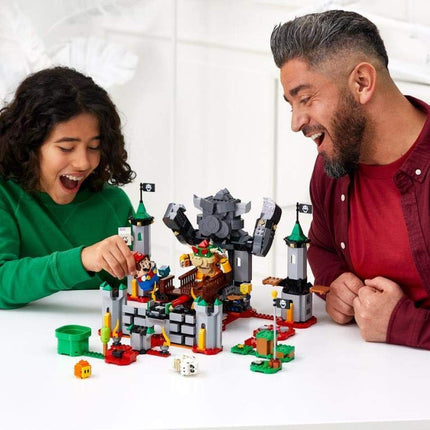 LEGO 71369 Super Mario Bowser’s Castle Boss Battle Expansion Set Buildable Game