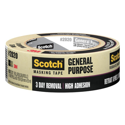 Scotch 24-Rolls of 1.41" x 60 Yds 3M 2020-36AP Tan