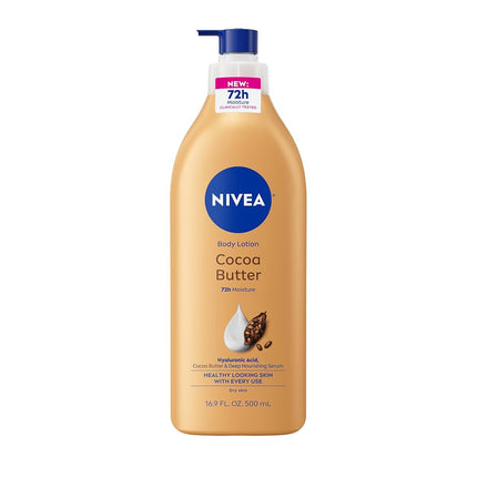 Cocoa Butter Body Lotion by Nivea for Unisex - 16.9 oz Body Lotion