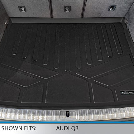 SMARTLINER All Weather Custom Cargo Liner Floor Mat Black for 2019-2021 Audi Q3