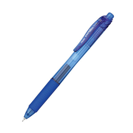 Pentel BLN105 Gel Ink Rollerball Pens with Click Top 0.25 mm line and 0.5 mm Ball Diameter 12 mm Blue