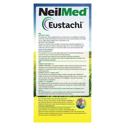 NeilMed Eustachi-Eustachian Tube Exercise-Pop Blocked Ears Safely. Helps Relieve Ear Pressure