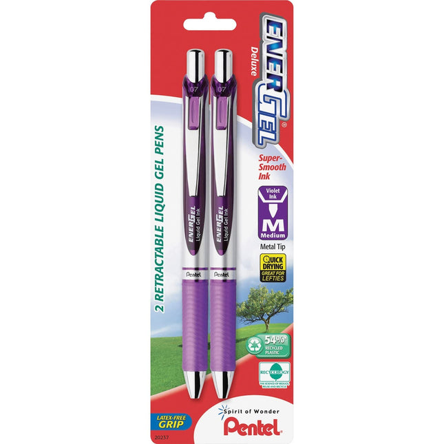 EnerGel RTX Retractable Liquid Gel Pen Medium Line