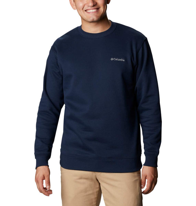 Columbia Men's Hart Mountain II Crew, Collegiate N