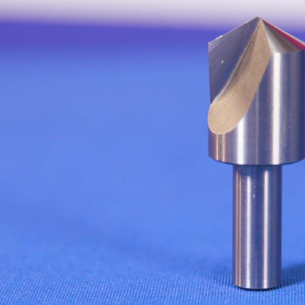 Drill America DEWSFC Series High-Speed Steel Countersink, 1 Flute, 1/4" Shank Diameter, 1/4" Size, 60 Degrees Angle (Pack of 1)