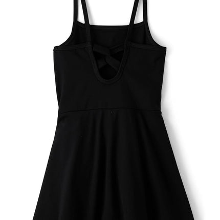 Robes de tennis sans manches The Children's Place pour filles, noires, XX-Large