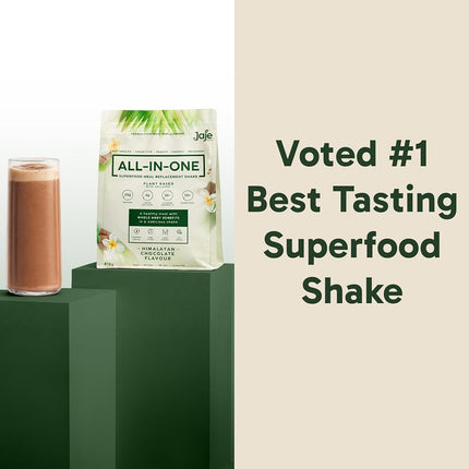 All-In-One Superfood Protein Shake | Complete Superfood Shake (Chocolate, Plant Based)