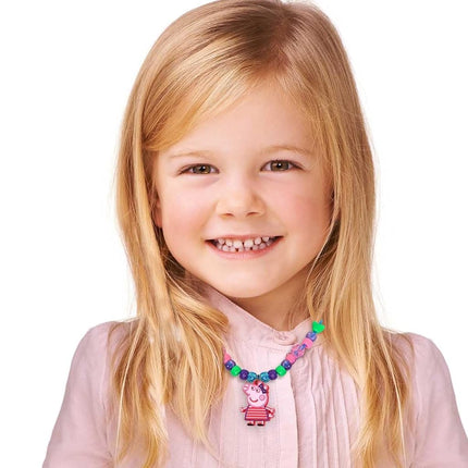 Tara Toys Peppa Pig Necklace Activity Set for Kids Aged 3 Years and Above
