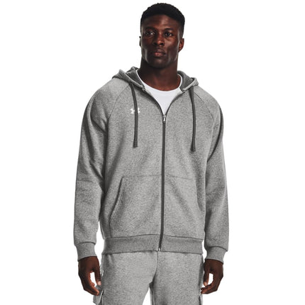 Under Armour Mens Rival Fleece Zip Hoodie - Castle
