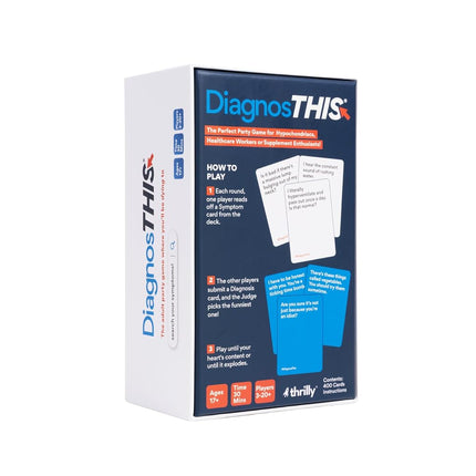 DiagnosTHIS: You're Not Going to Make It - Hysterical Adult Party Card Game