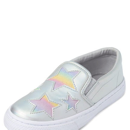 The Children's Place Girl's Slip on Shoes Sneaker,