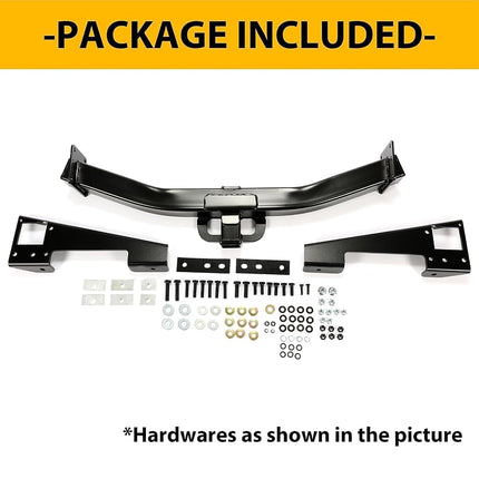 Attelage de remorque de classe 5 avec récepteur de 2 pouces compatible avec Chevrolet Silverado GMC Sierra 2500HD 3500HD 2001-2010 – Remplace le 41944