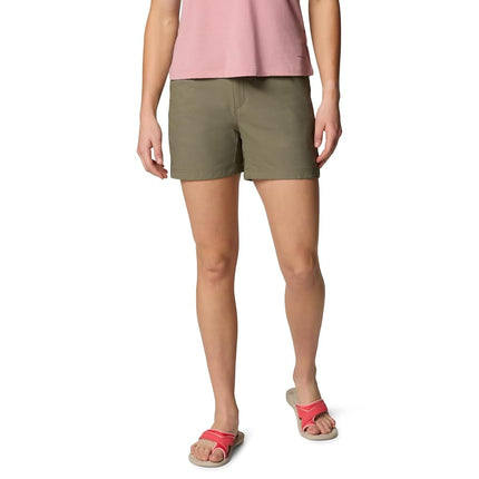 Columbia Women's Leslie Falls Short 2, Hiking Shorts, Stone Green, W12/L5