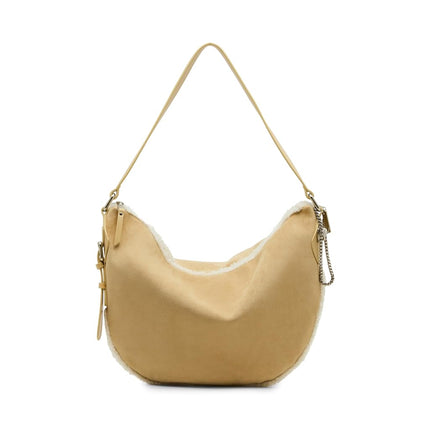Steve Madden Cozie Hobo, Light Sand, One Size, Cozie Hobo