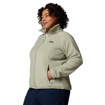 Columbia Women's Benton Springs Full Zip, Safari, Petite Medium