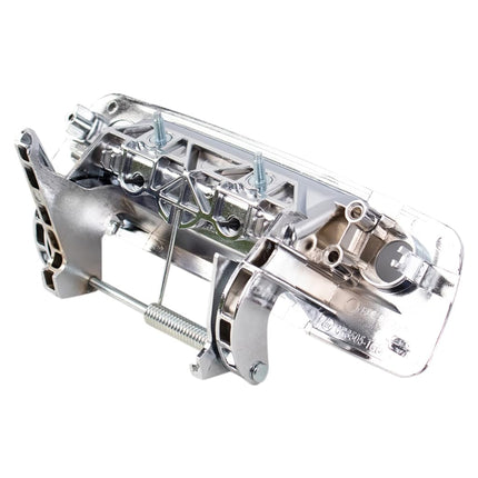 TRQ Metal Reinforced Tailgate Handle Chrome Compatible with 2009-2010 Dodge Ram 1500 2010 2500 3500 2011-2012