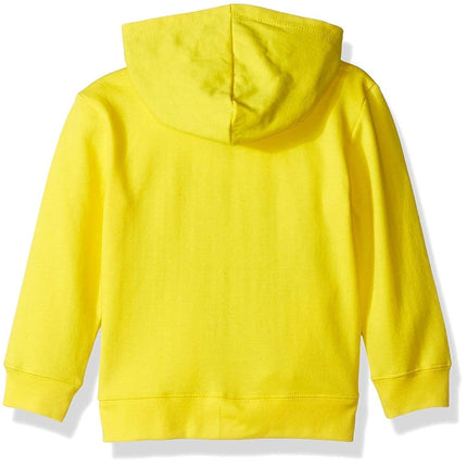 Paw Patrol Toddler Boy's Rubble Big Face Costume Zip-up Hoodie Sweater, Yellow, 2T
