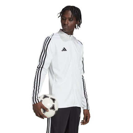 adidas Men's Tiro 23 League Training Jacket, White, Large Extra Tall