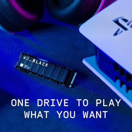 WD_BLACK SN850 1TB NVMe SSD - Officially Licensed for PS5 consoles - up to 7000MB/s