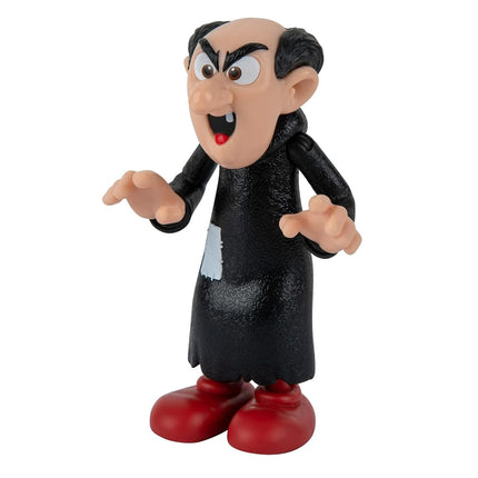Smurfs VS Gargamel 6 Figure Multipack - 2-Inch Smurfette, Papa, Brainy, Baby, Azrael, 3-Inch Gargamel - Authentic Details