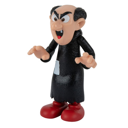 Smurfs VS Gargamel 6 Figure Multipack - 2-Inch Smurfette, Papa, Brainy, Baby, Azrael, 3-Inch Gargamel - Authentic Details
