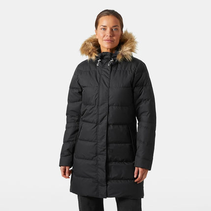Helly Hansen Women's W Aden Down Parka, Black, S