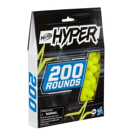 NERF Hyper 200-Round Refill Includes 200 Hyper Rounds, for Use Hyper Blasters, Stock Up Hyper Games