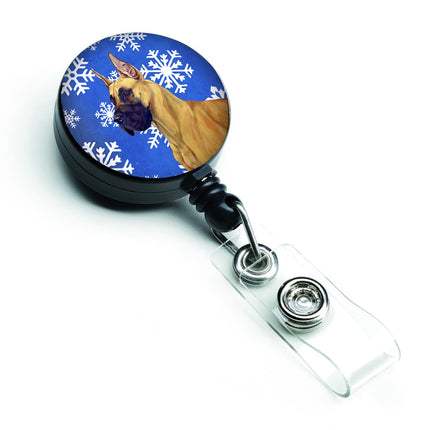 Caroline's Treasures Great Dane Winter Snowflakes 