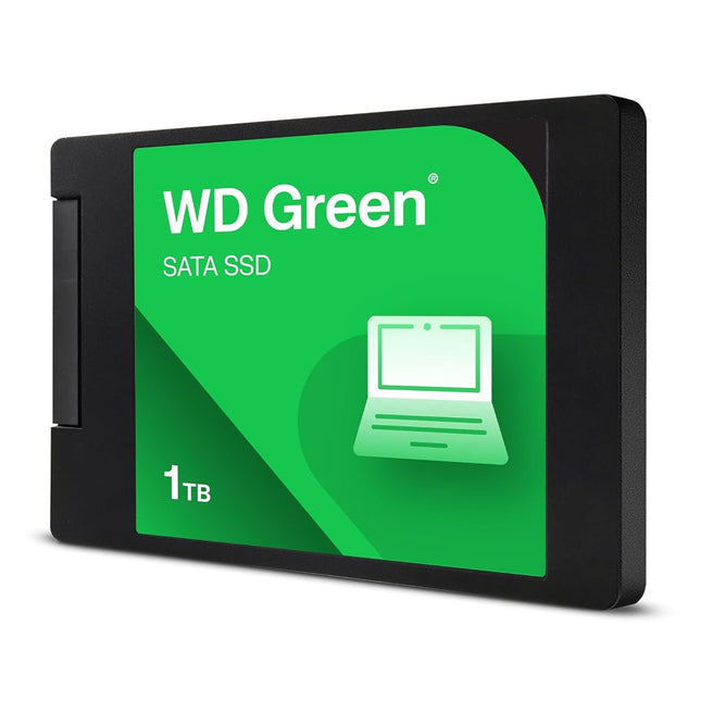 Western Digital WD Green SATA 1TB, Up to 545MB/s, 2.5"/7mm, 3Y Warranty, Internal Solid State Drive (WDS100T5G0A-00CPT0)