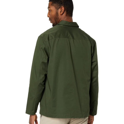 Dockers Mens Regular Fit Shirt Jacket, Duffel Bag Green, XXL