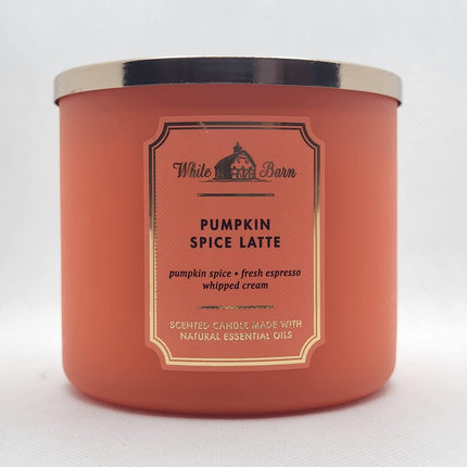 Bath & Body Works, White Barn 3-Wick Candle w/Esse