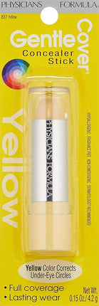 Physicians Formula Gentle Cover Concealer Stick, Yellow, 0.15 Ounce