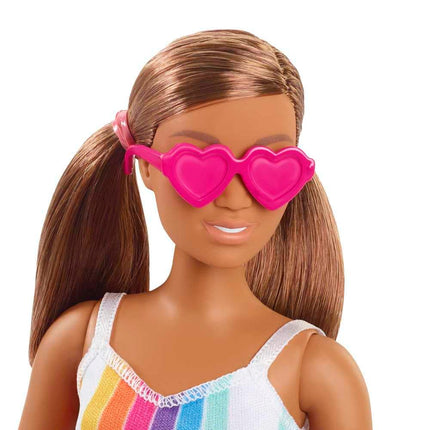 Barbie Loves the Ocean - Rainbow Striped Dress