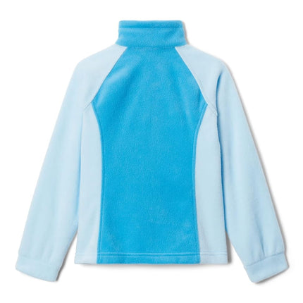 Columbia Polar de bebé Benton para niñas, Azul primavera/Azul frío, L