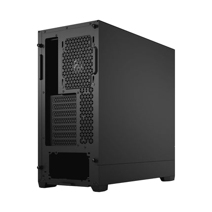 Fractal Design Pop Air Black – Solid – Honeycomb Mesh Front – Solid side panel - Three 120 mm Aspect 12 fans included – ATX High Airflow Mid Tower PC Gaming Case