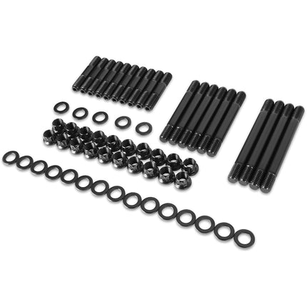 DNA MOTORING Front 12-Point Cylinder Head Studs Compatible with Chrysler 5.2L, 5.9L 318 360 71-85/Dodge 5.2L, 5.6L, 5.9L 318 340 360 68-91/Plymouth 5.2L, 5.6L, 5.9L 318 340 360 68-89, LEPOW-116