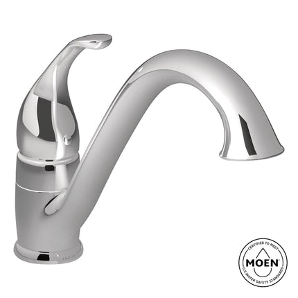 Moen 7825 Camerist One-Handle Low Arc Kitchen Faucet, Chrome