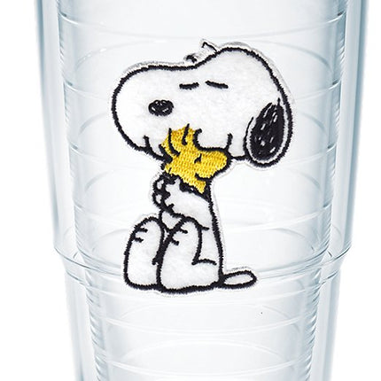 Tervis Peanuts Best Buddies Collection Snoopy Woodstock House Gobelet Isotherme Double Paroi Fabriqué aux États-Unis Tasse de Voyage Maintient les Boissons Froides et Chaudes, 710 ml, Feutre