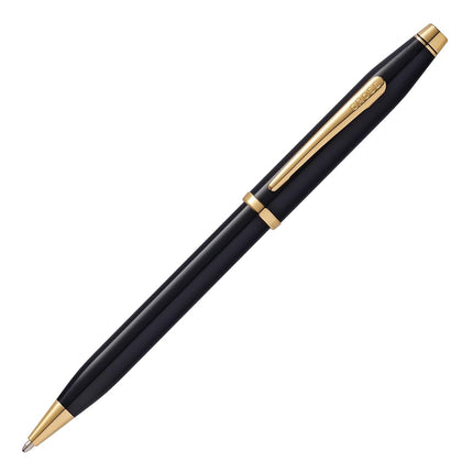CROSS Century II Black Lacquer-23CT Gold – Ballpoi