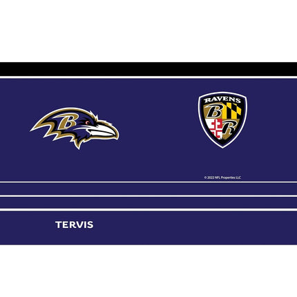 Tervis NFL Baltimore Ravens-MVP Insulated Tumbler, 20oz, Stainless Steel