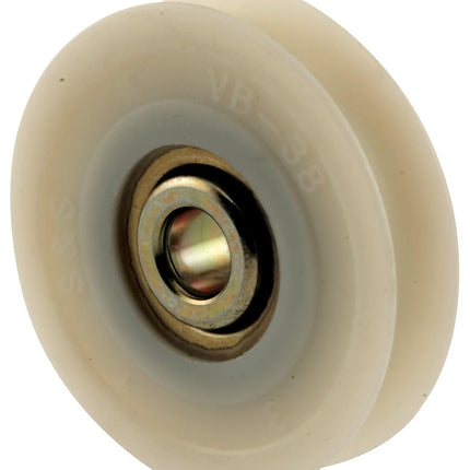 PRIME-LINE D 1506 Sliding Door Roller, Yellow zinc, 1-1/2 in