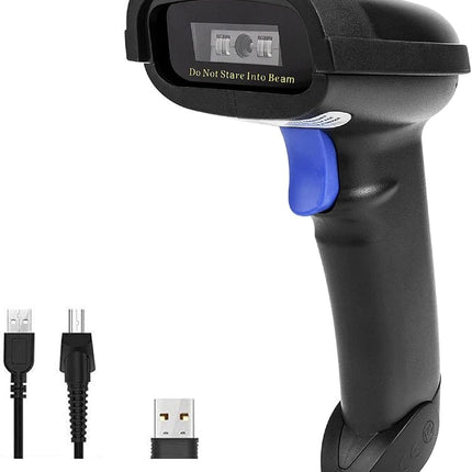 NETUM Wireless 1D Barcode Scanner – Bluetooth/USB/