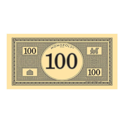 Franco Collectibles Hasbro Games Monopoly Money Super Soft Cotton Bath/Pool/Beach Towel, 60 in x 30 in, (100% Officially Licensed Product)