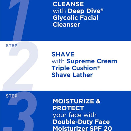 (180ml) - Jack Black Supreme Cream Triple Cushion Shave Lather