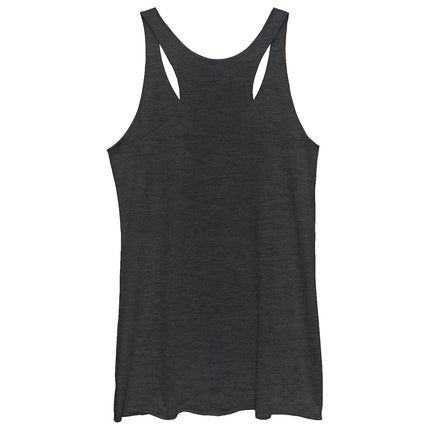 Fifth Sun Women's Star Wars: The Rise of Skywalker C-3PO Stay Golden Racerback Tank Top, Black Heather, Medium