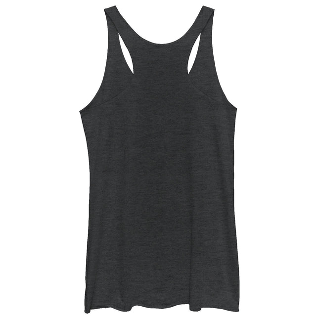 Fifth Sun Women's Star Wars: The Rise of Skywalker C-3PO Stay Golden Racerback Tank Top, Black Heather, Medium