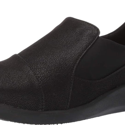 Clarks Womens Sillian Paz, Black, 11 Wide