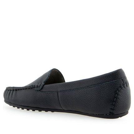 Aerosoles Women's Over Drive Loafer, Black Leather, 5.5 UK