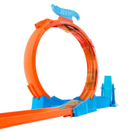 Hot Wheels Track Creator Triple Loop Pack & 1:64 Scale Toy Car